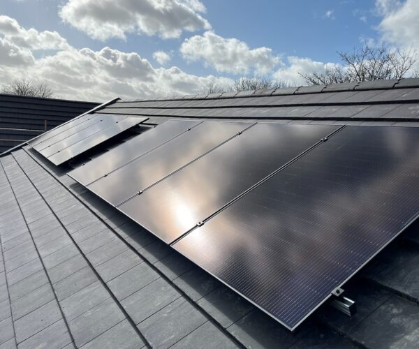 solar panels on house roof solar panels on house roof